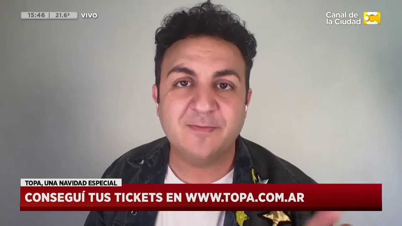 Diego Topa presenta un show virtual único en América Latina en Hoy Nos Toca