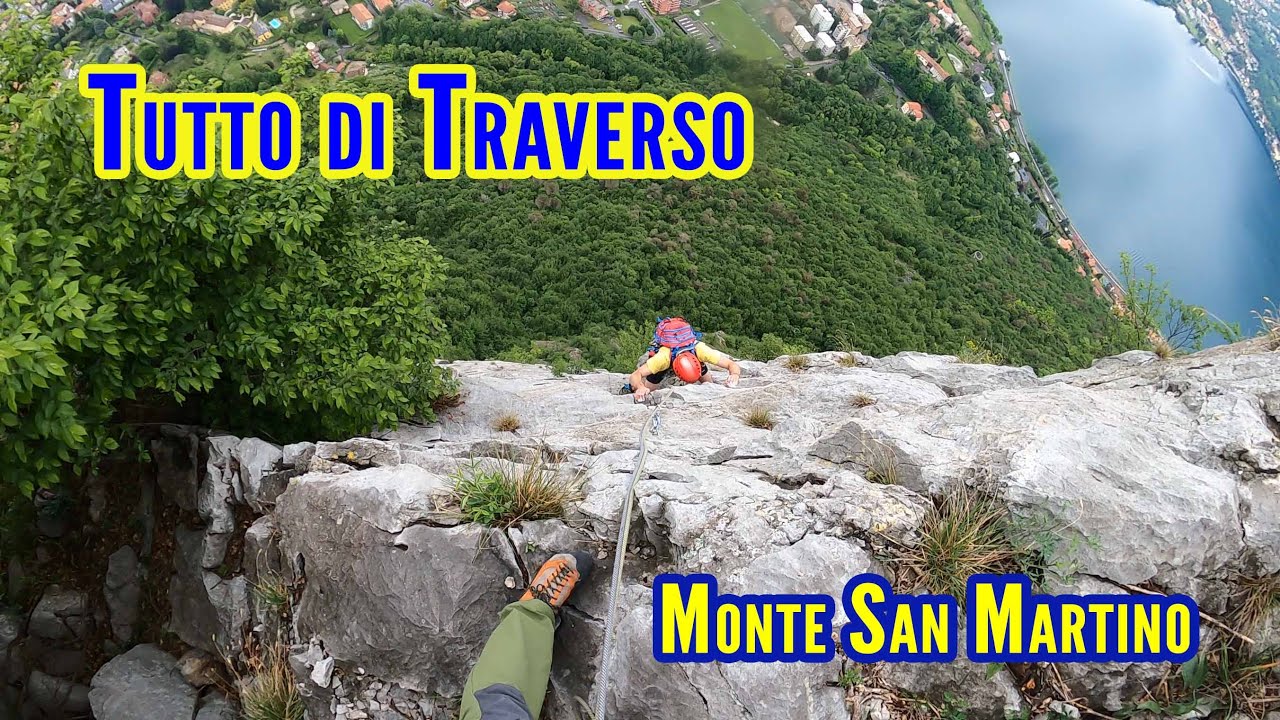 Tutto di Traverso - Monte San Martino - Lecco - GoPro climbing video
