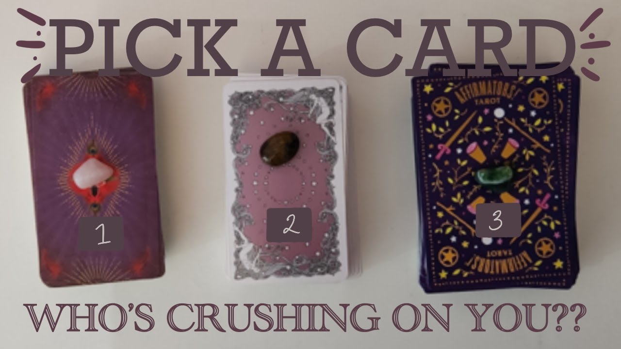 Who's Crushing On You?? 😏❤️‍🔥Pick a Card Tarot Reading