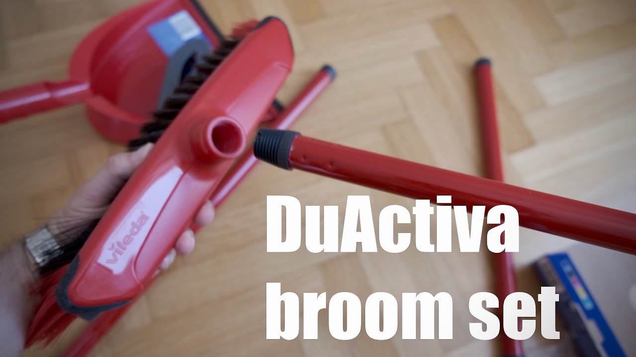 Vileda DuActiva broom set