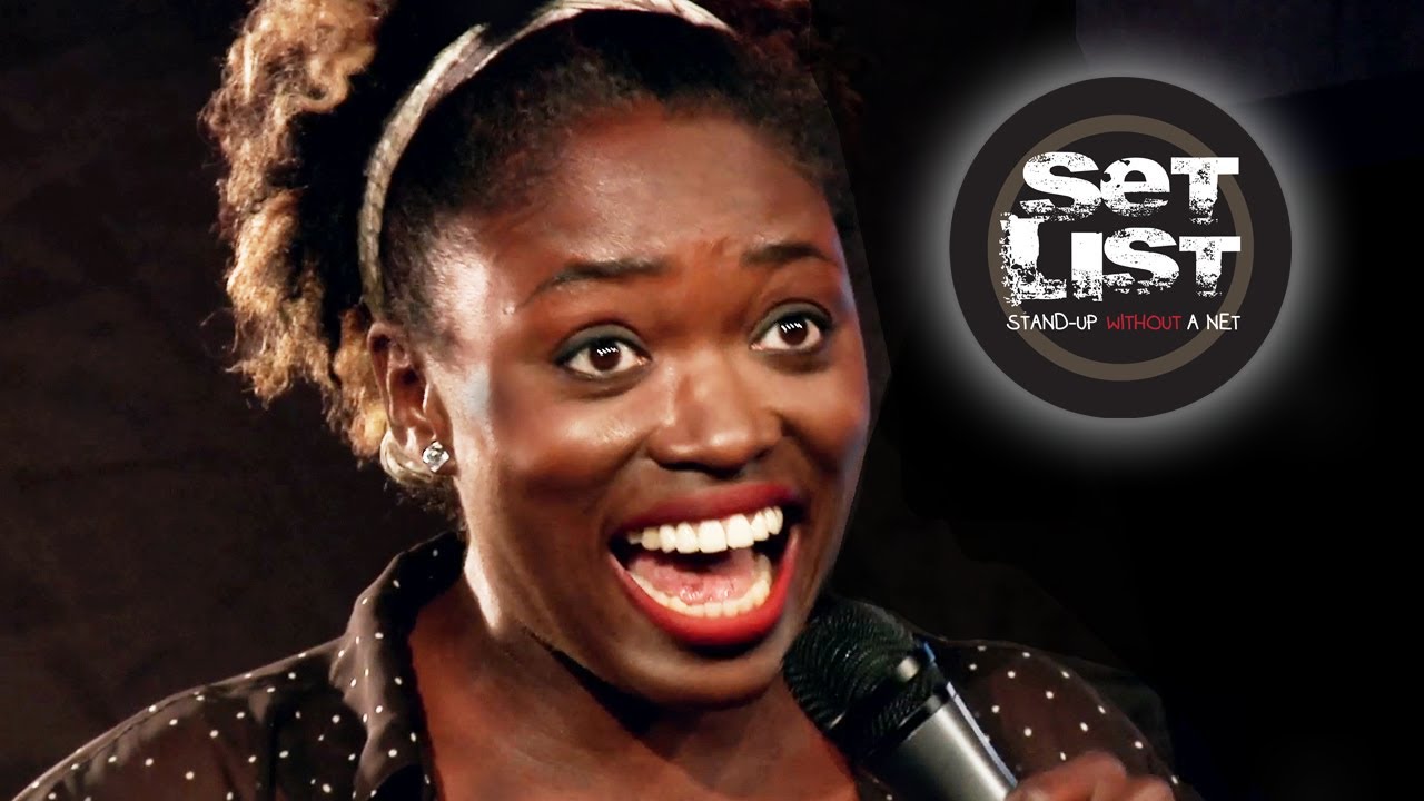 Andi Osho moves Blind People's Furniture - Set List: Stand-Up Without a Net