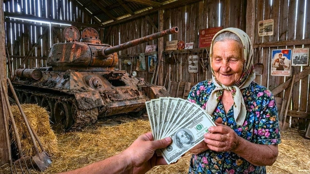 WE FOUND A SOVIET T-34 TANK FOR $300&hellip; AND RESTORED IT || WWII RESTORATION ASMR!