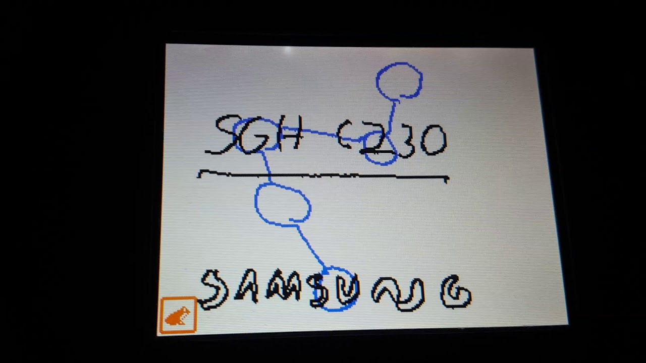 Flipnote Studios Nintendo DSI - Samsung SGH C230 Startup And Shutdown