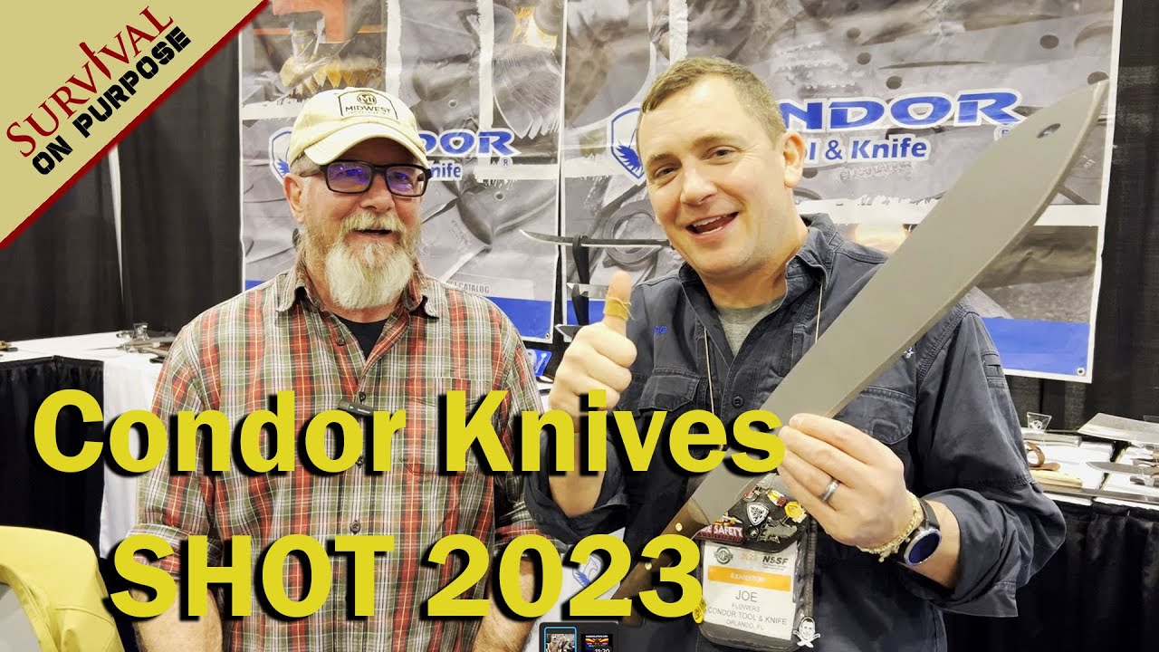 Condor Knives & Joe Flowers at SHOT Show - Sharp Saturday