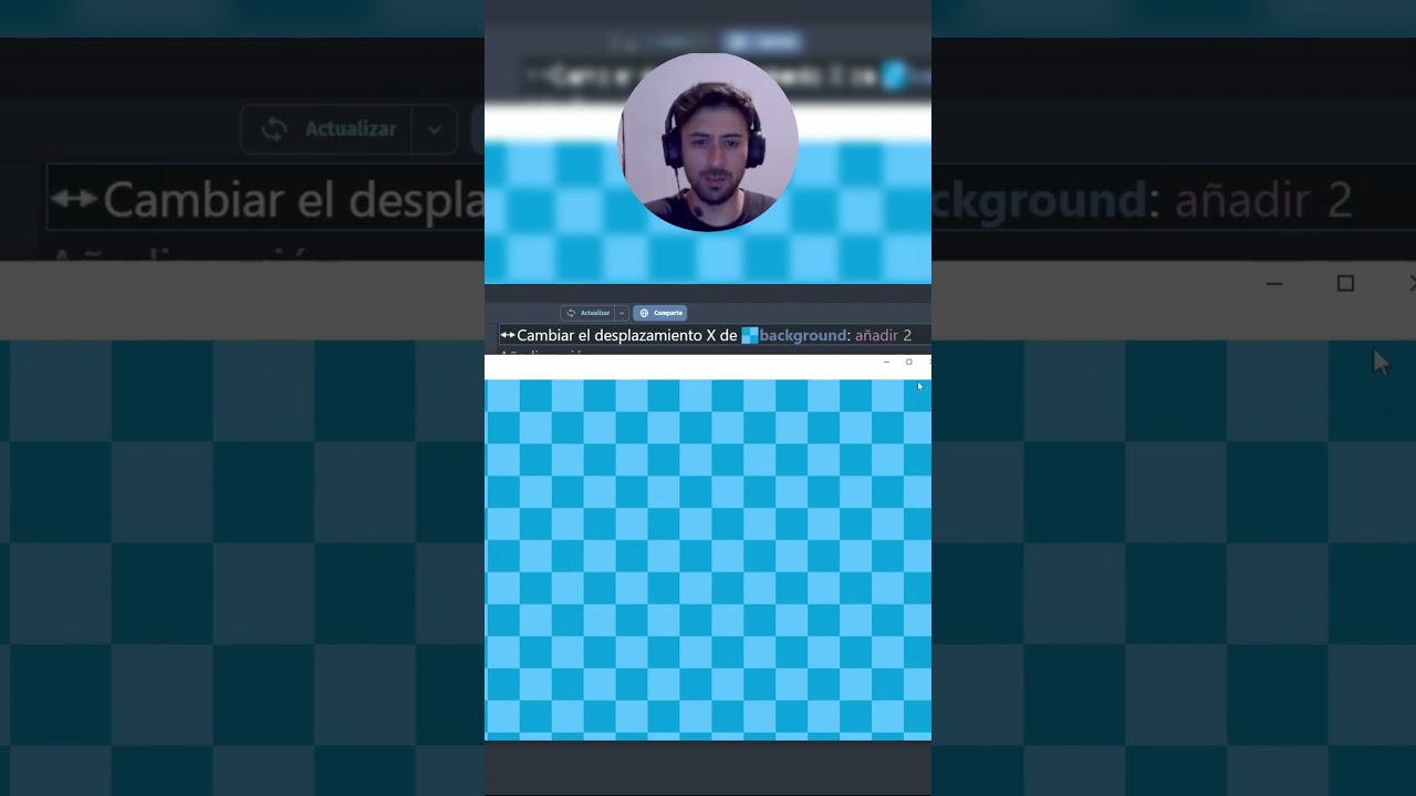 Crear fondo en movimiento con 