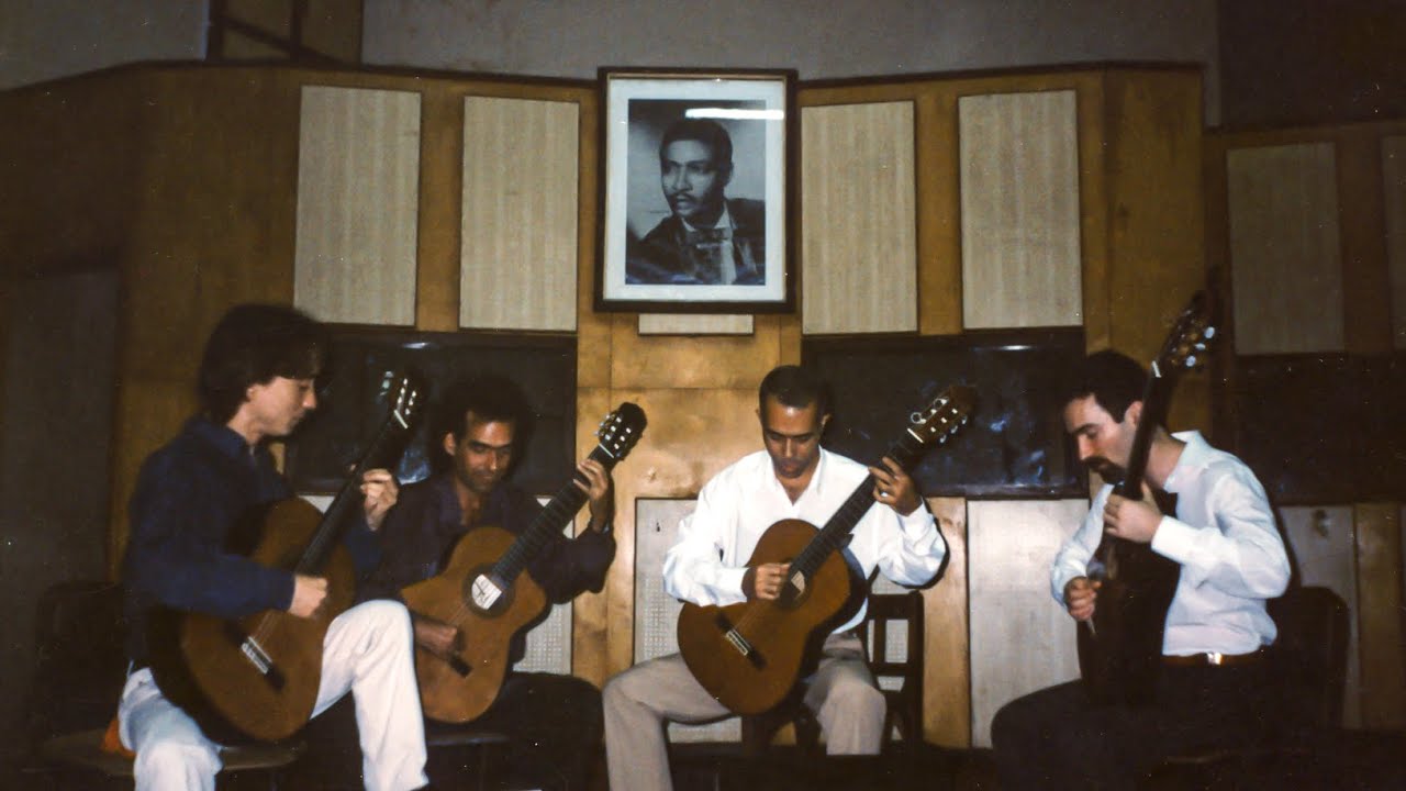 Cuarteto Imaginario: Martín Pedreira, Ignacio López, Eduardo Martín, Francisco Gamallo