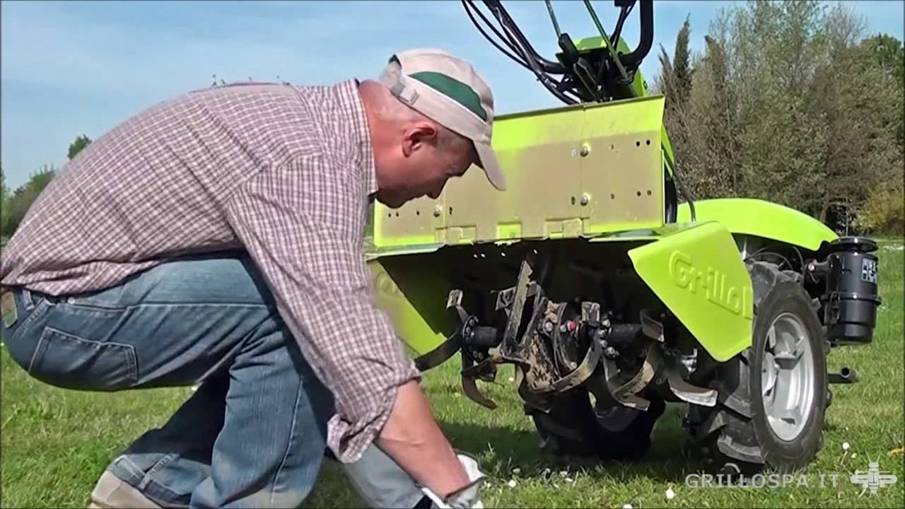 MOTOCULTORES G85d Y G107d CON ROTAVATOR