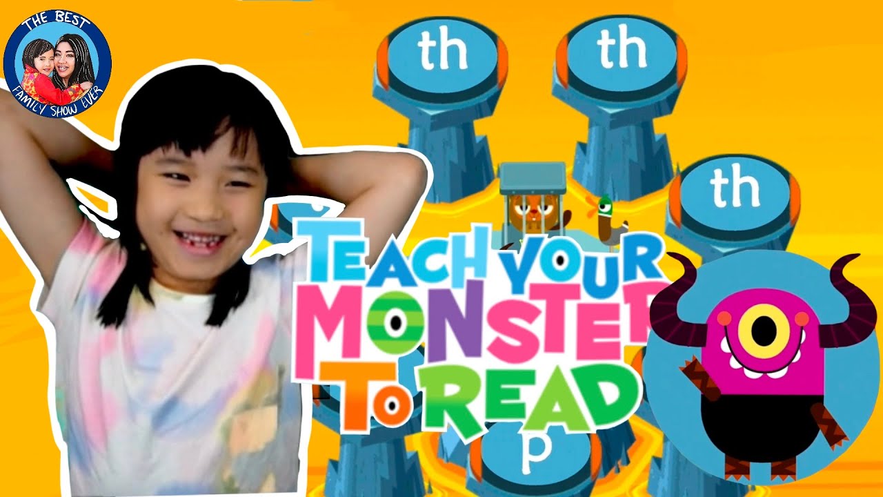 EP6 - Teach Your Monster How to Read is an awesome game when learning how to read!