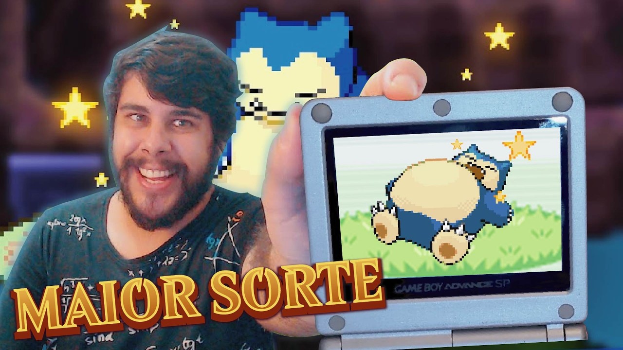 A maior sorte em uma SHINY HUNT! SNORLAX em 320 reset no Pokémon FireRed LeafGreen
