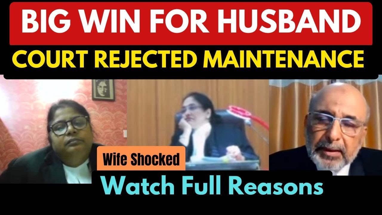 Big Win For Husband | Court Rejected Wife's Maintenance Petition | 498A | Divorce | legalcourts
