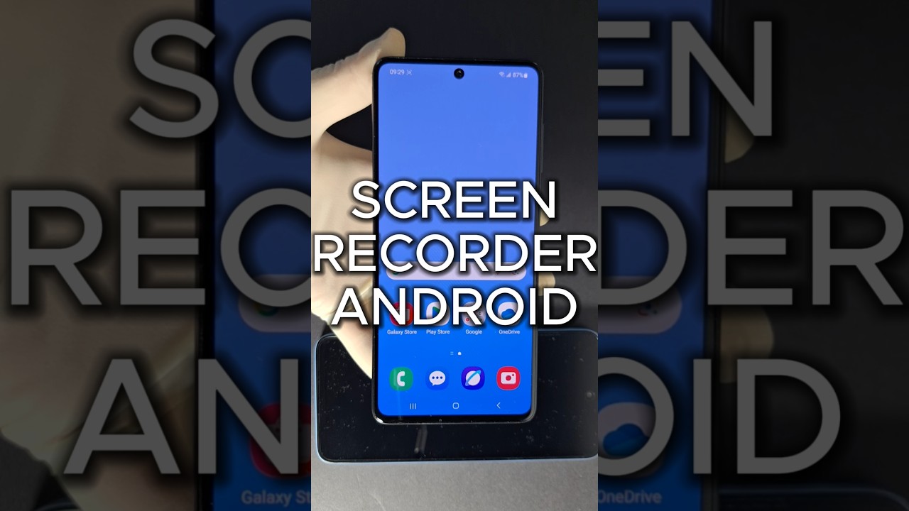 How To Enable Screen Recorder In Android Phone #android