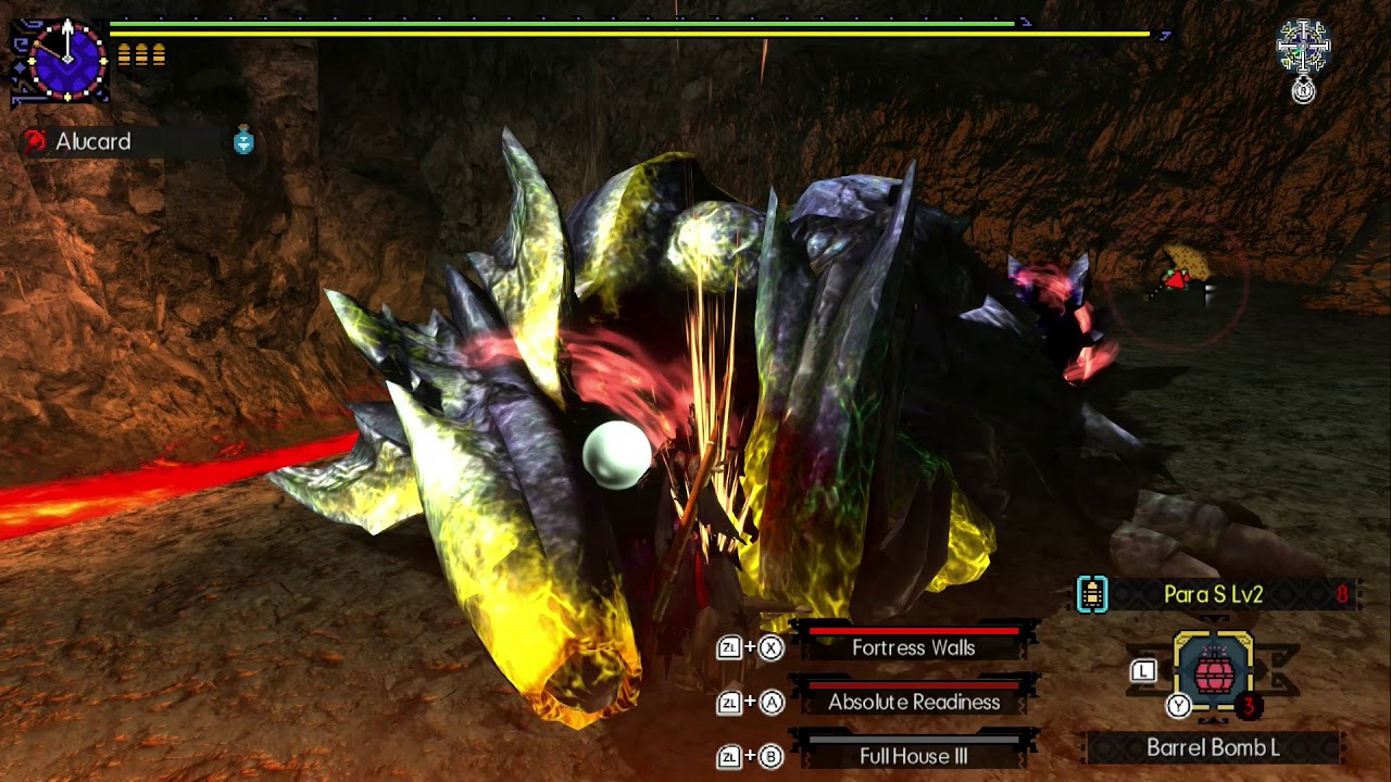 MHGU Hyper Brachydios Solo Status LBG