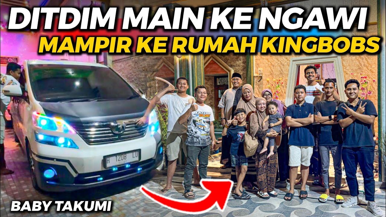 DITDIM KE RUMAH KINGBOBS‼️😱 - BABY TAKUMI MAIN KE GARASI KINGBOBS