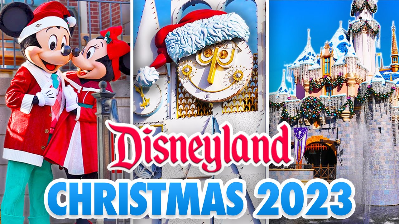 Disneyland Christmas 2023 - Walkthrough, Characters, It's a Small World & Haunted Mansion Holiday