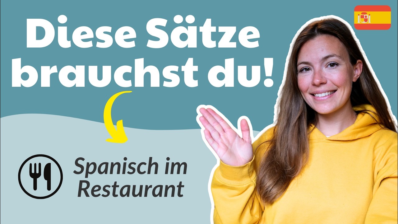 25 sehr hilfreiche Sätze um in Spanien im Restaurant zu bestellen