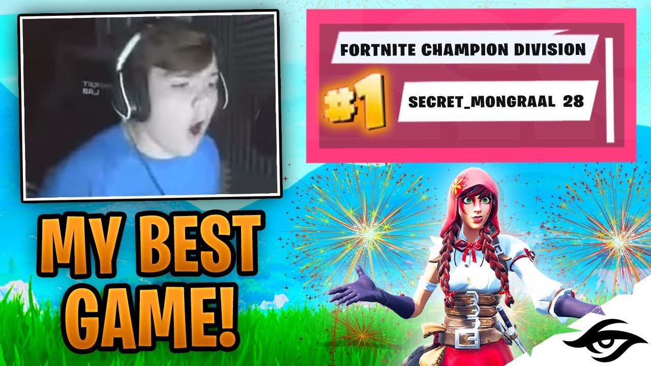 Mongraal |  PLACING 1ST IN FORTNITE PRO TOURNAMENT! (Fortnite Champion Division Round 1)