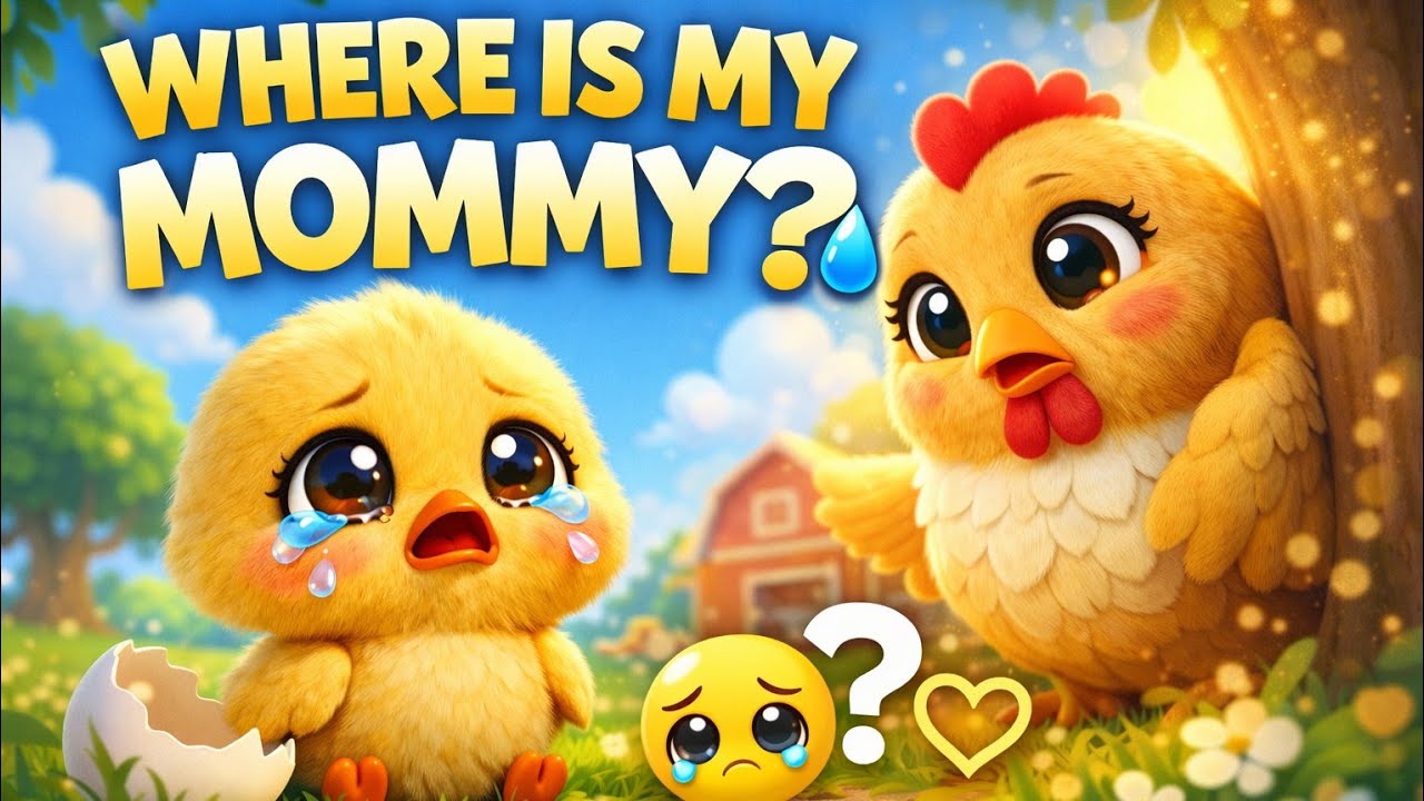 Where Is My Mommy? 🐣💛 | Cute Baby Chick Story | Emotional Kids Animation