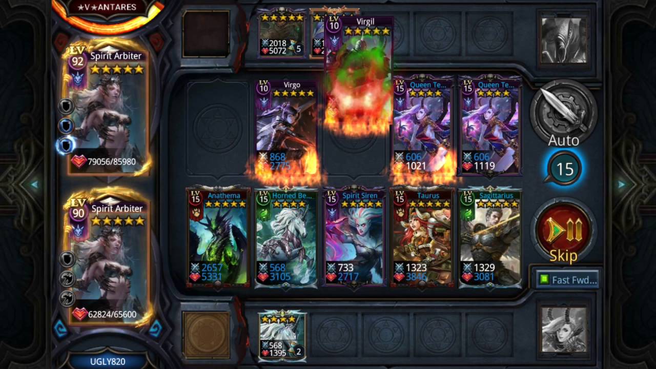 Deck Heroes: Arena 1st place pt4 (Virgo and Columbus)