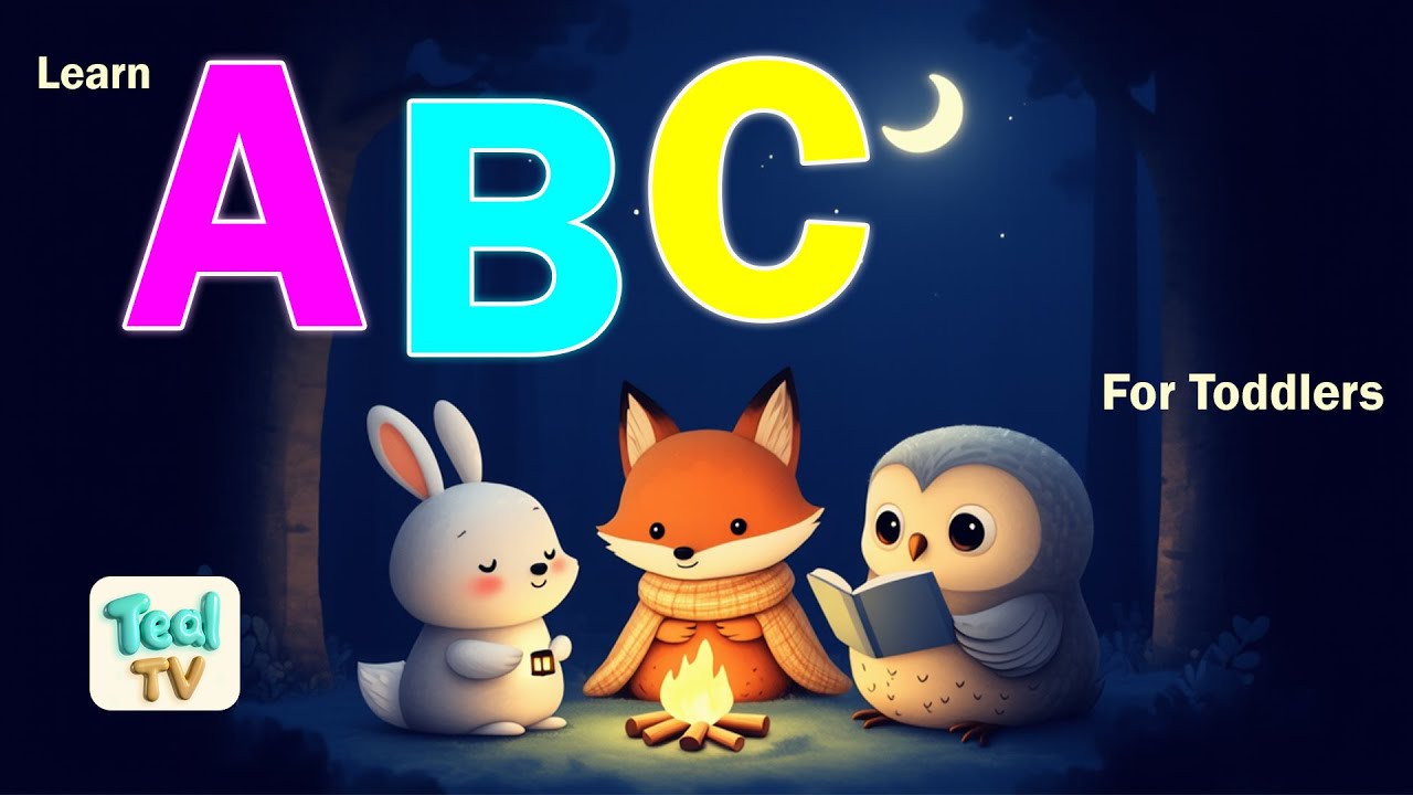 🎈 Easy Alphabet Song for Toddlers | Learn ABC Step-by-Step! 🎶