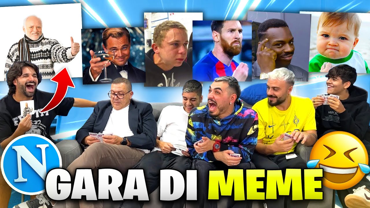 😂 Il MEME più DIVERTENTE VINCE! w/NAPOLI CREATORS 💙 *risate assicurate*