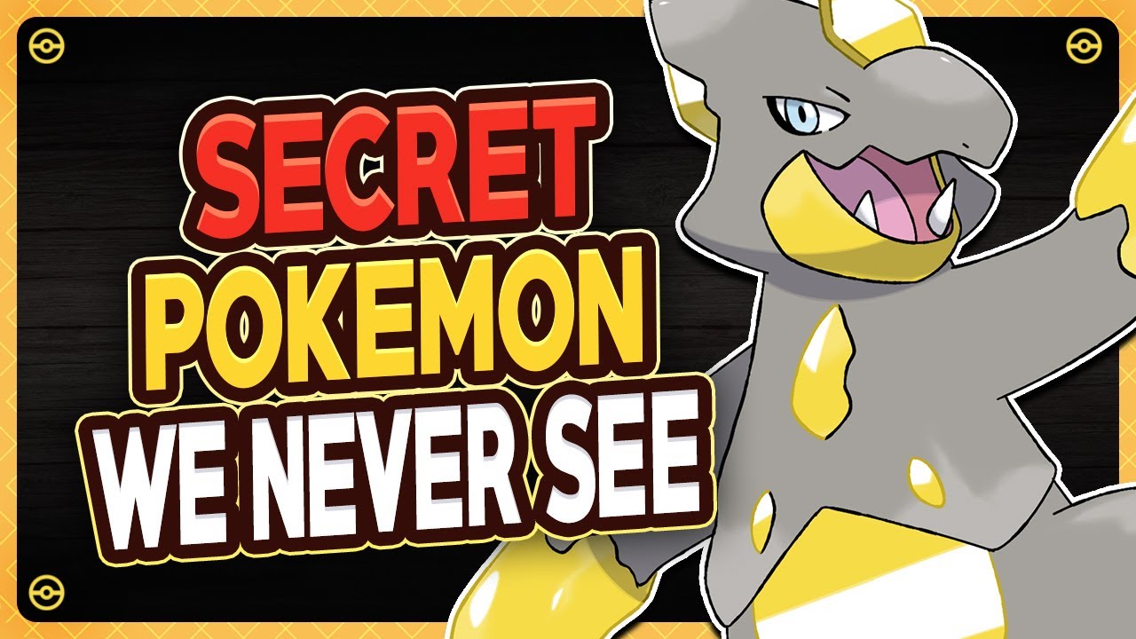 SECRET Pokémon Mentioned in Pokémon Games That We Never Get to See