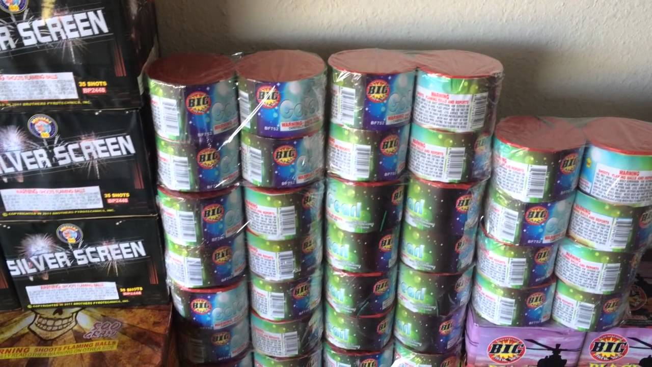 2014 Large Firework Stash