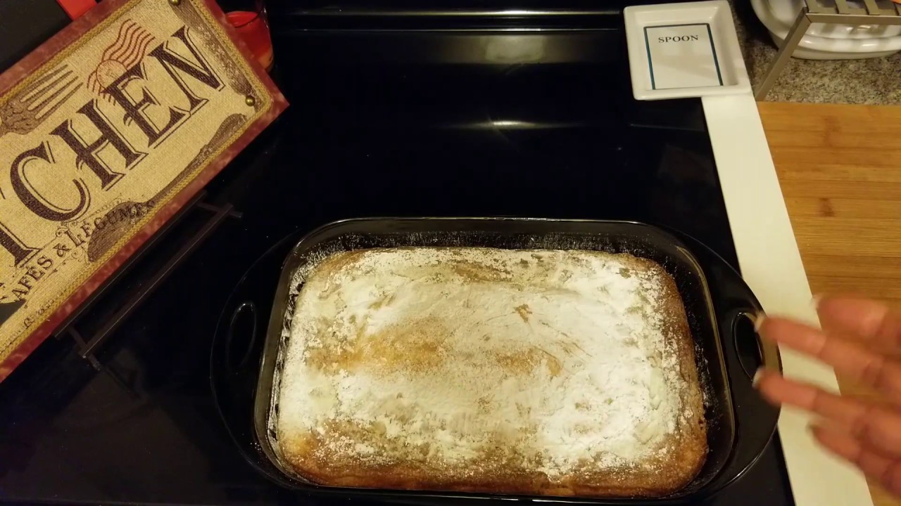 How to make Ooey Gooey Butter Cake ( St. Louis recipe )
