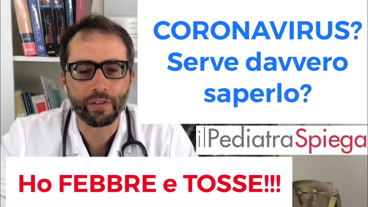 Cosa fare se ho febbre o tosse: Coronavirus? Quando serve davvero saperlo?