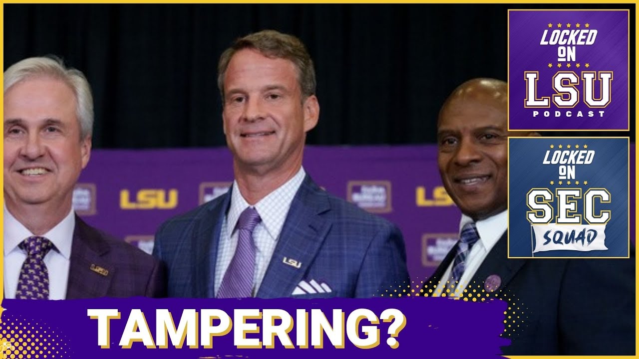 SEC SQUAD - NCAA Tampering CRISIS | How this Affects LSU