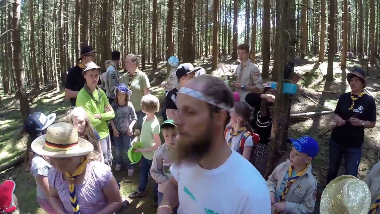 Sommercamp an der Lütsche: 3 Geländespiel