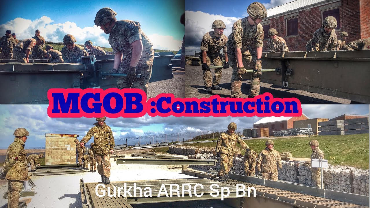 British Army - Royal Engineers/QGE || MGOB Construction in Weymouth || Namaste Lungwa Vlog