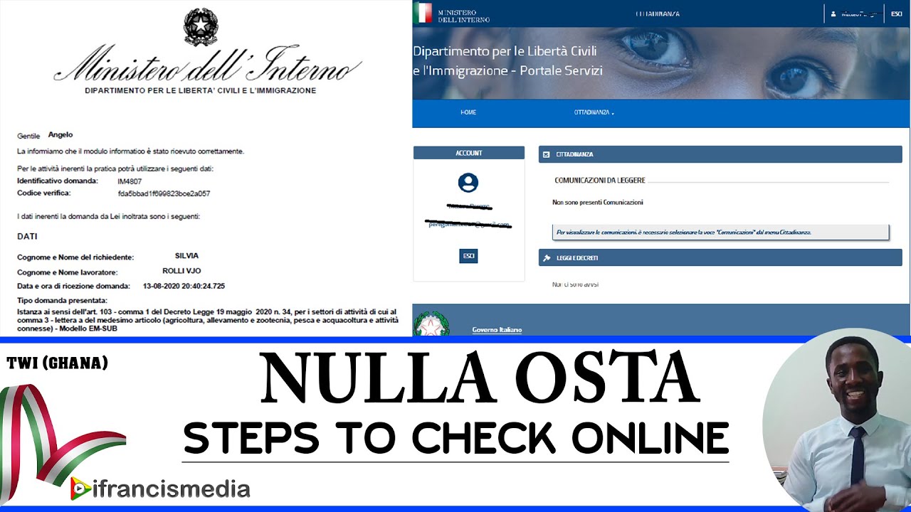 NULLA OSTA follow these simple STEPS to check its how far