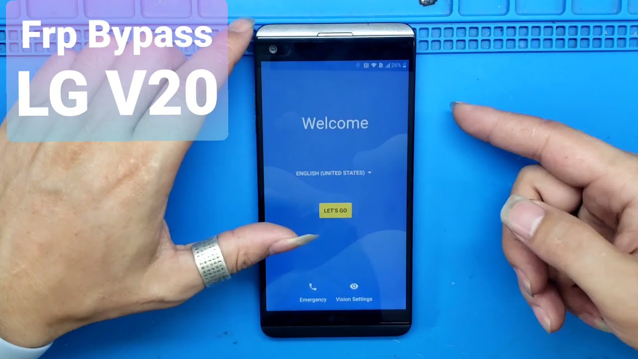 FRP Bypass LG V20/ No PC / file Lg Backup / unlock google account lg LS997 2011
