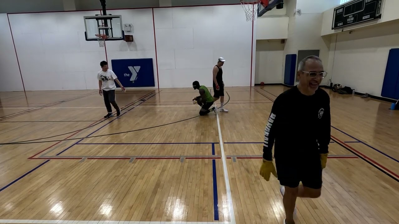 Coney YMCA Smallball - Babalola & Liu vs Wilson & George