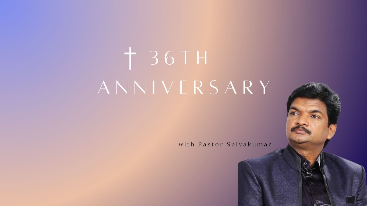 36th Anniversary with Pastor Messia Selvakumar I 03.10.2024 I Living Word Missionary Church Germany