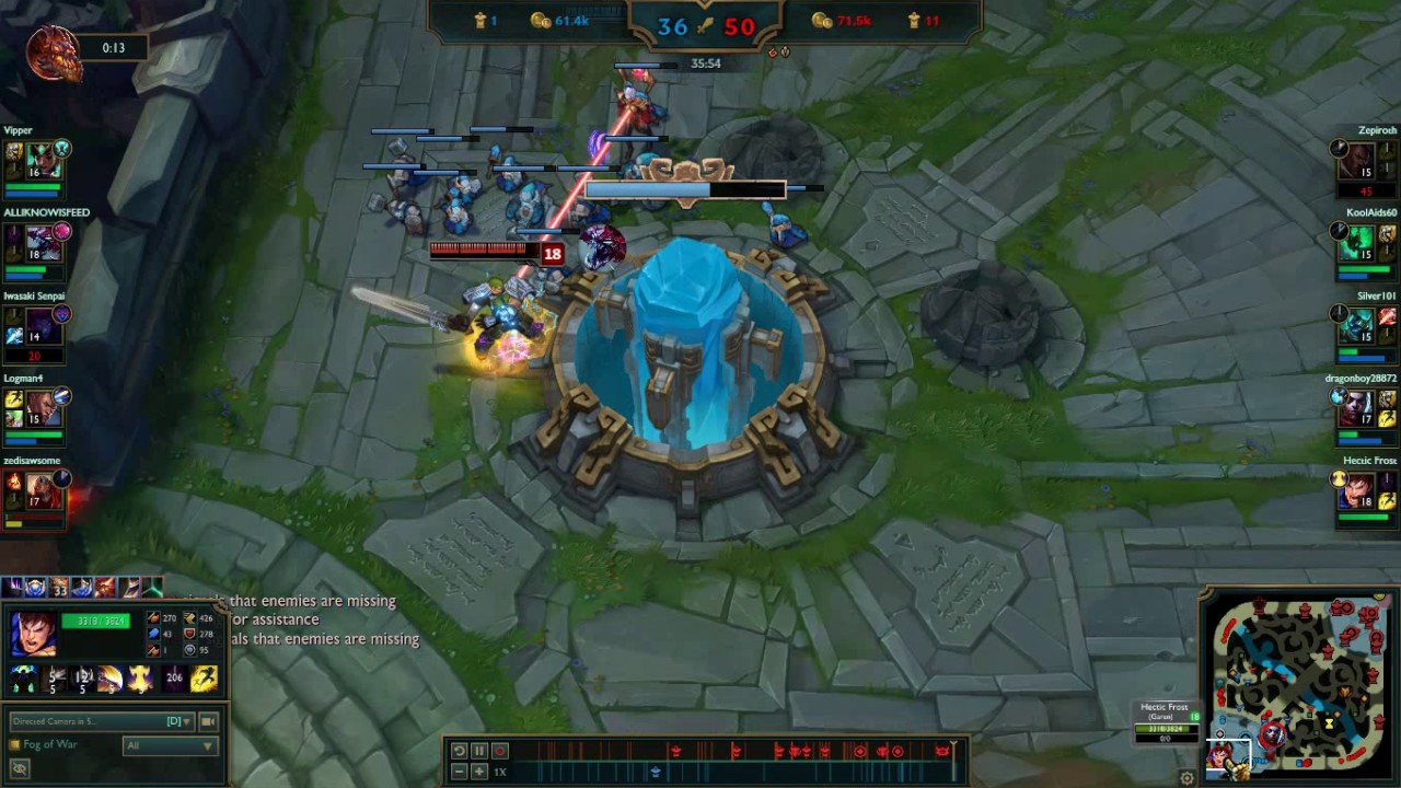 Garen backdoor (DEMACIA) - League of Legends