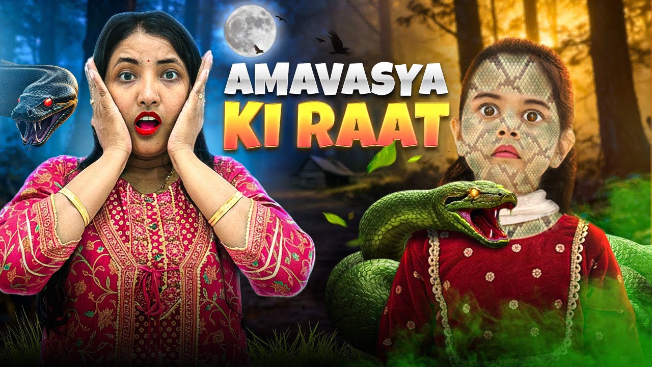 अमावस्या 🌚 की रात दर्शिका को पड़ी भारी 😱🔥||@Darshikaandmamma 