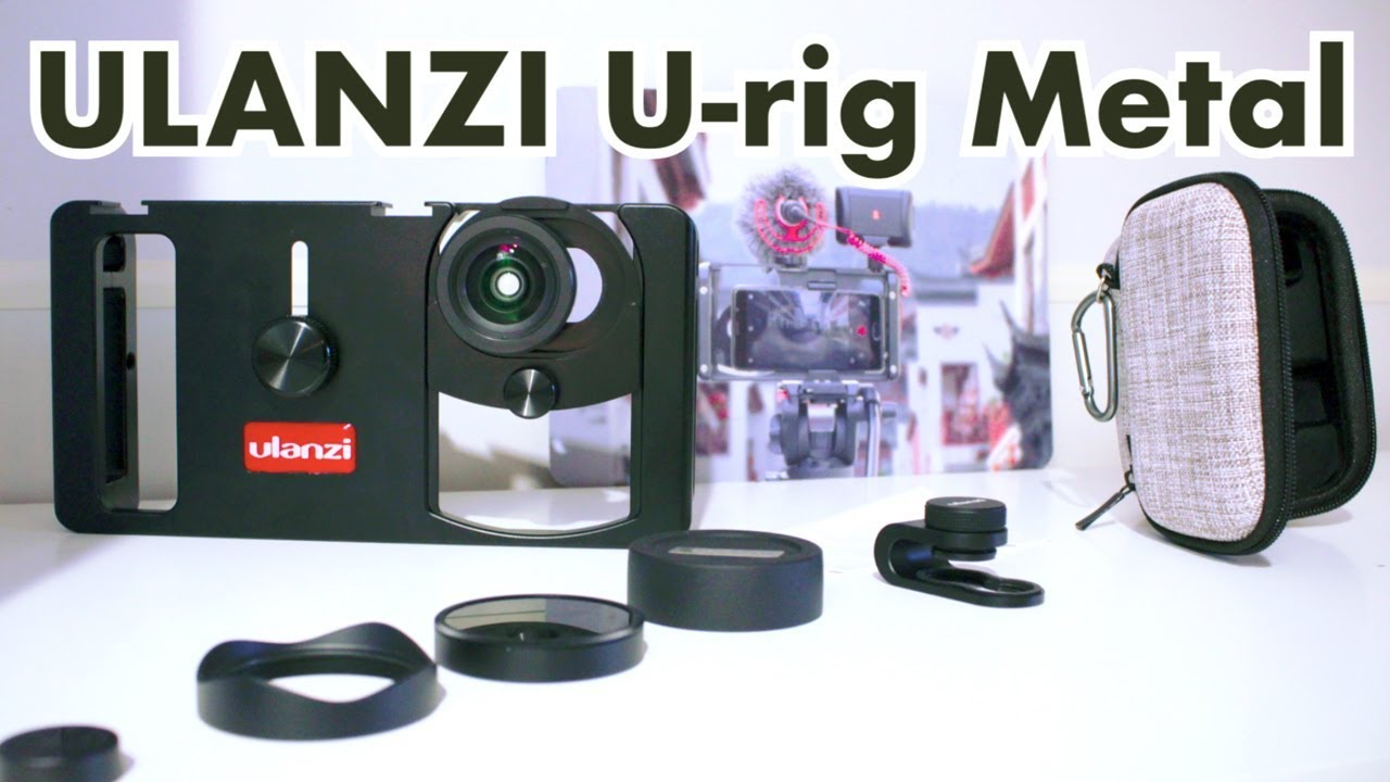 Снимаем профессиональные фото и видео на смартфон, при помощи Ulanzi U-rig Metal