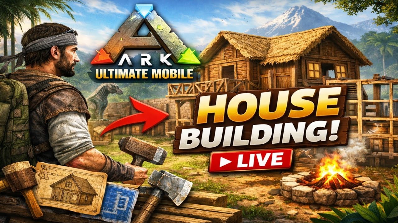 ARK: ULTIMATE MOBILE EDITION BASE BUILD LIVE