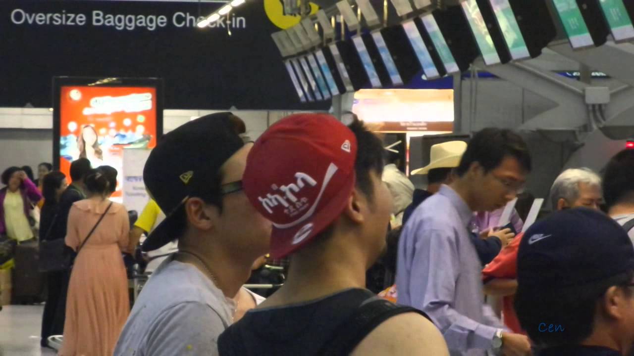 150224 Ji Chang Wook @Suvarnabhumi airport