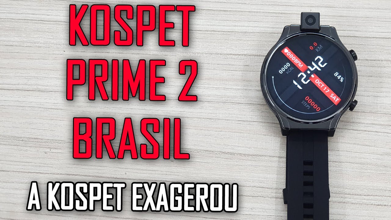 KOSPET PRIME 2 BRASIL 4GB 64GB ANDROID 10 CAMERA GIRATORIA TELA 2.1 UNBOXING É PRIMEIRAS IMPRESSÕES
