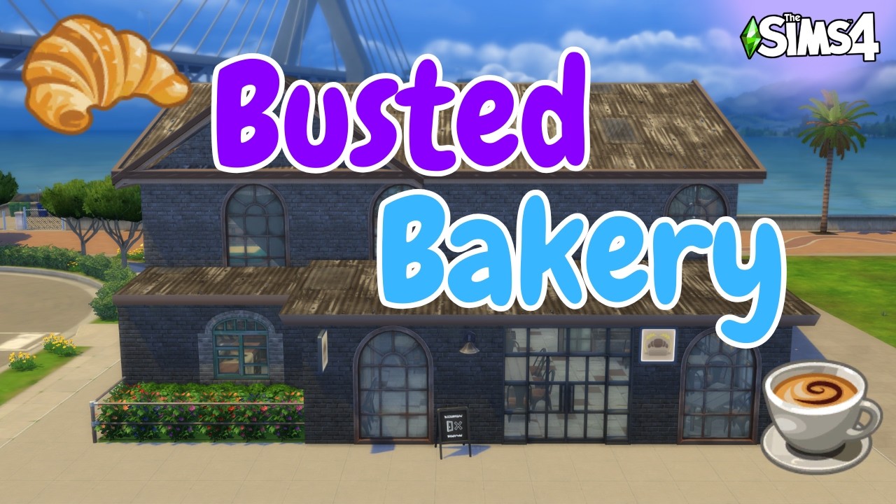 Building a Bakery in an Abandoned Factory | Sims 4 Speed Build