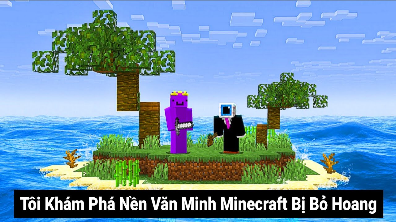 Tôi Khám Phá Nền Văn Minh Minecraft Bị Bỏ Hoang