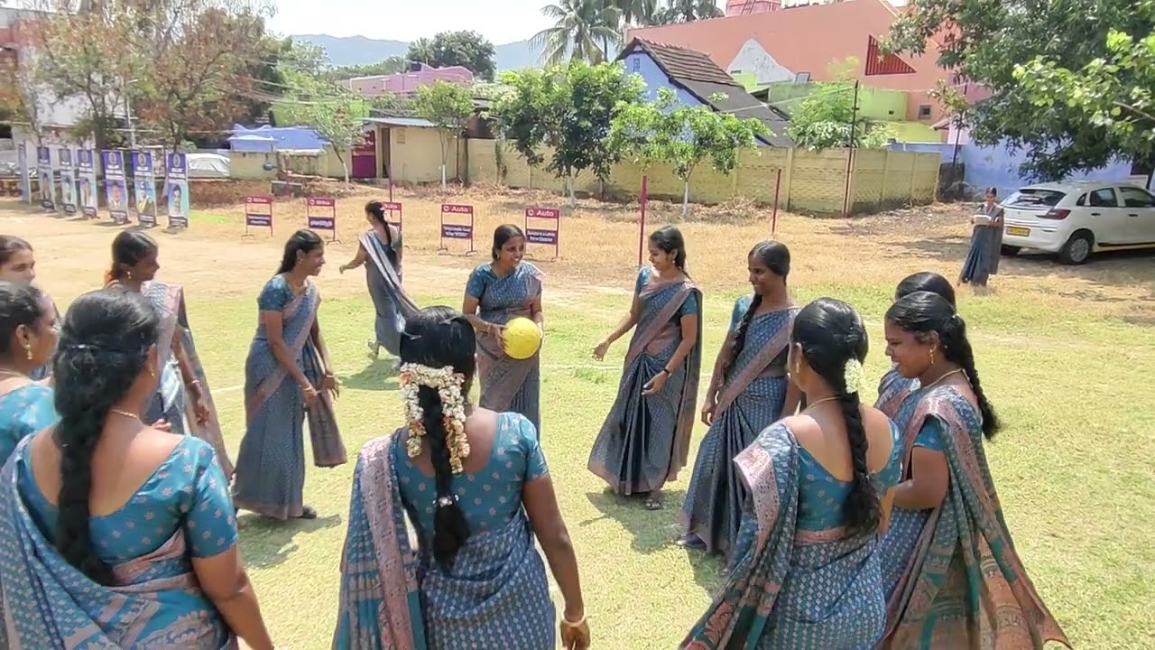Teacher sports day celebration 
