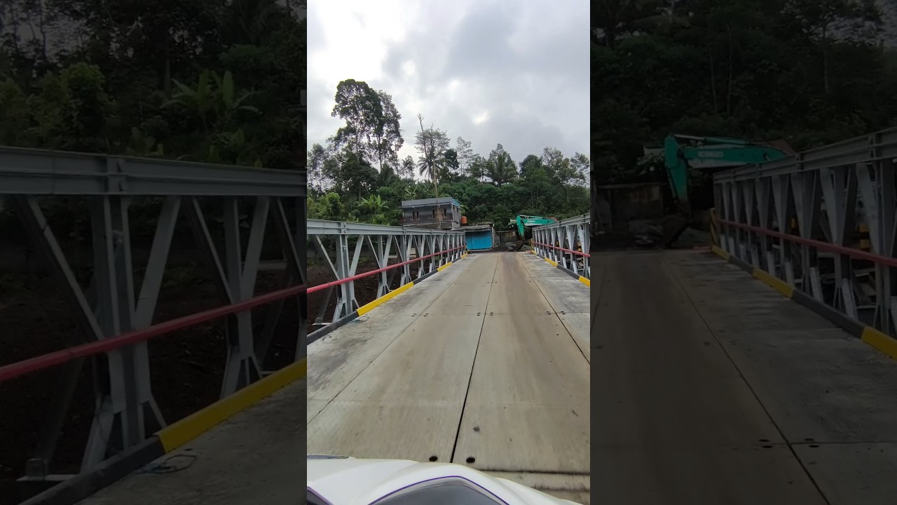 Dua Jembatan Bari di kandangan 