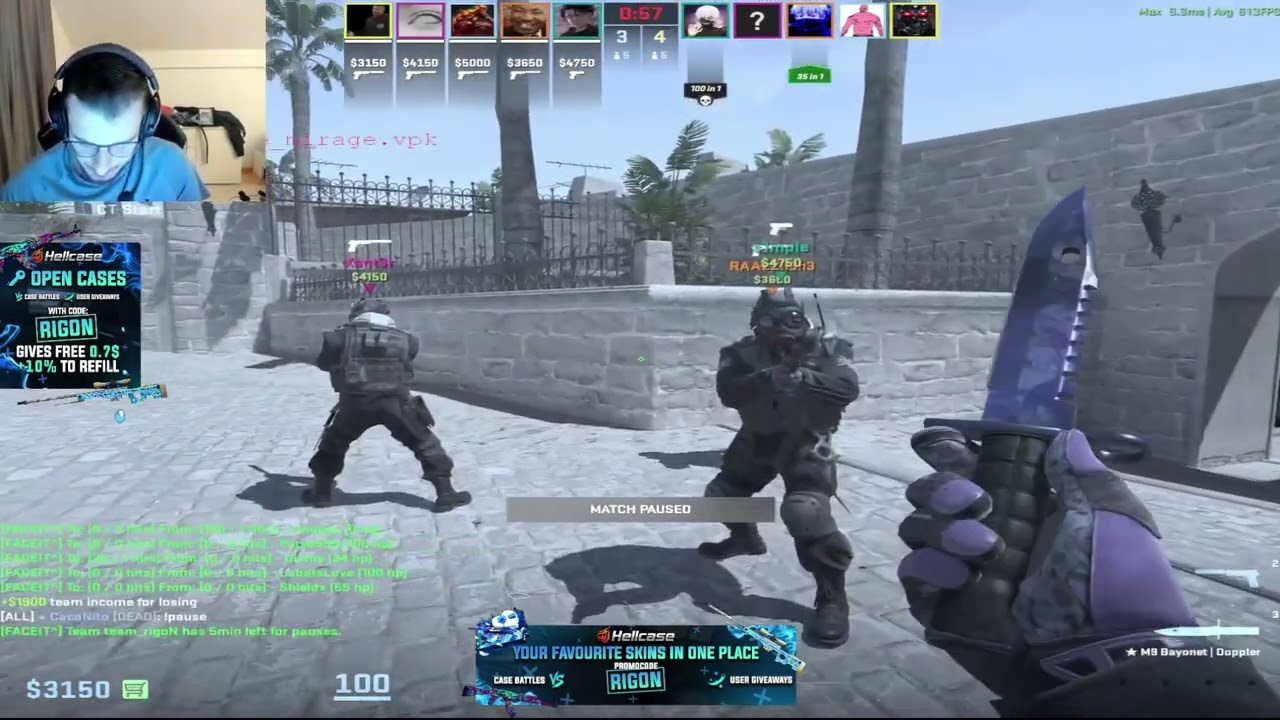 Rigon and s1mple vs loba and smooya