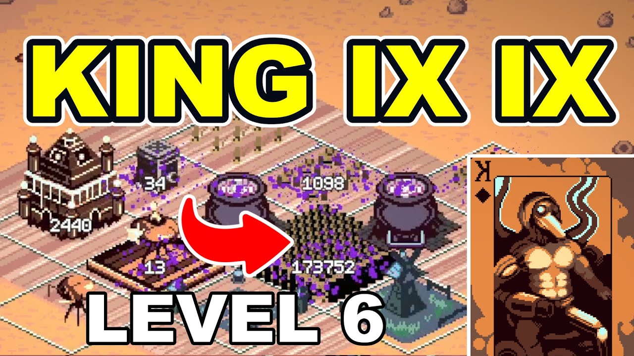 LEVEL 6 DEFENDER Busting the HARDEST DIFFICULTY in 9 Kings