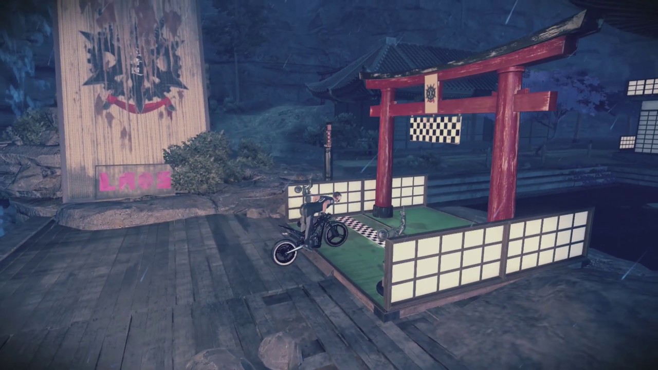 Trials Rising - Green Belt (Ninja Level 3/4 - Diamond run)