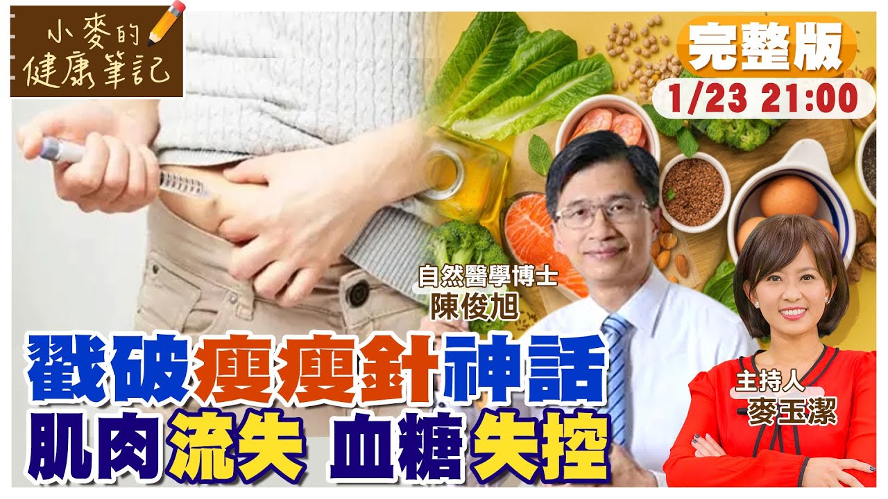 全民瘋打瘦瘦針!你打了嗎?停針後復胖更可怕 肌肉流失.血糖失控【#小麥的健康筆記】‪@中天電視CtiTv  ‪@健康我加1CtiHealthyme