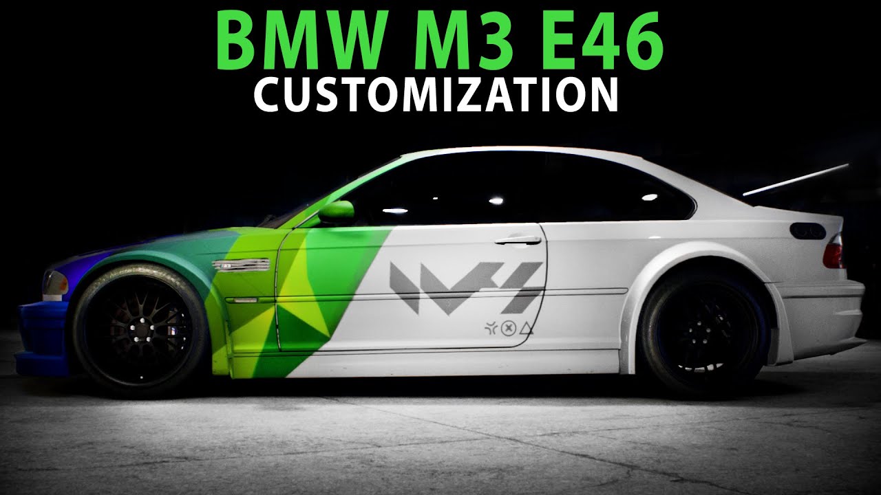 NFS 2015 - BMW M3 E46 (Cinematic / Speed Art / Customization / PC)
